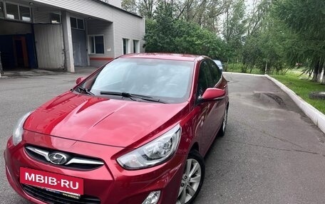 Hyundai Solaris II рестайлинг, 2011 год, 695 000 рублей, 14 фотография
