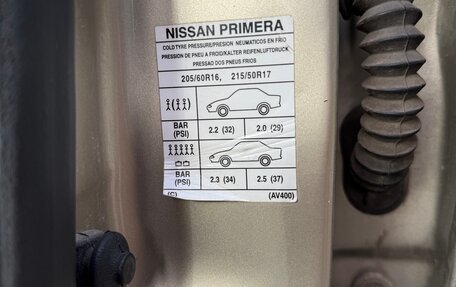 Nissan Primera III, 2004 год, 420 000 рублей, 24 фотография