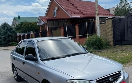 Hyundai Accent II, 2007 год, 628 000 рублей, 3 фотография