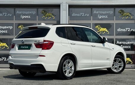 BMW X3, 2016 год, 2 660 000 рублей, 7 фотография