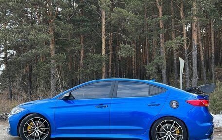 Hyundai Elantra VI рестайлинг, 2017 год, 1 850 000 рублей, 24 фотография