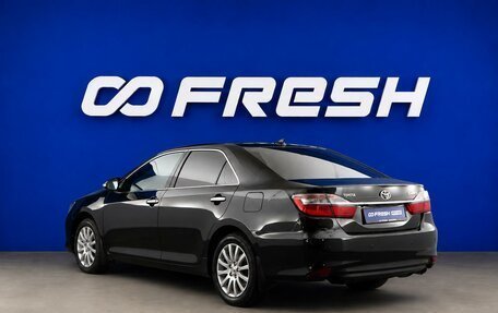 Toyota Camry, 2017 год, 2 448 055 рублей, 2 фотография