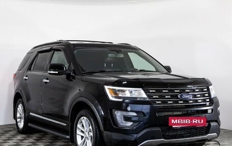 Ford Explorer VI, 2017 год, 2 410 000 рублей, 4 фотография