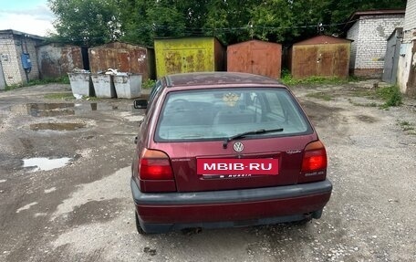 Volkswagen Golf III, 1992 год, 115 000 рублей, 4 фотография