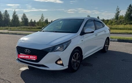 Hyundai Solaris II рестайлинг, 2021 год, 1 460 000 рублей, 4 фотография