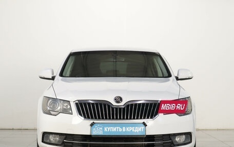 Skoda Superb III рестайлинг, 2014 год, 1 379 000 рублей, 2 фотография