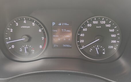 Hyundai Solaris II рестайлинг, 2019 год, 1 390 000 рублей, 8 фотография