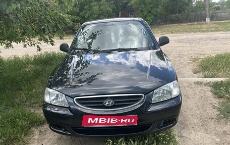 Hyundai Accent II, 2008 год, 500 000 рублей, 1 фотография