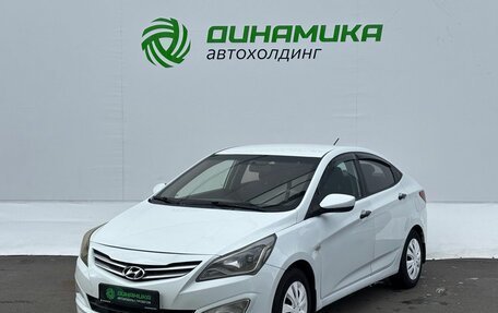 Hyundai Solaris II рестайлинг, 2014 год, 750 000 рублей, 1 фотография