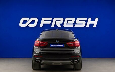 BMW X6, 2018 год, 3 734 055 рублей, 4 фотография