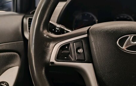 Hyundai Solaris II рестайлинг, 2011 год, 395 000 рублей, 14 фотография