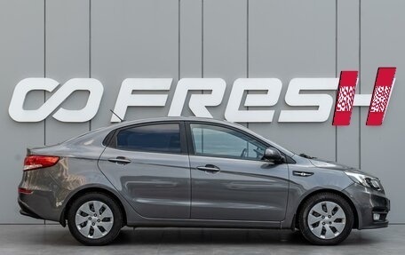 KIA Rio III рестайлинг, 2016 год, 997 000 рублей, 5 фотография