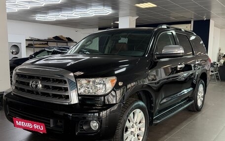 Toyota Sequoia II рестайлинг, 2011 год, 3 850 000 рублей, 22 фотография