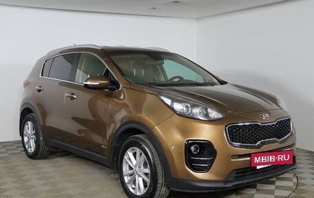 KIA Sportage IV рестайлинг, 2016 год, 1 769 990 рублей, 3 фотография