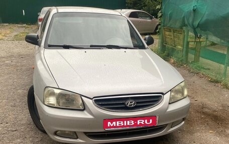 Hyundai Accent II, 2007 год, 385 000 рублей, 10 фотография