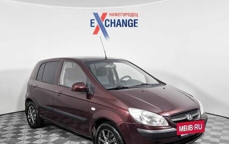 Hyundai Getz I рестайлинг, 2008 год, 477 000 рублей, 3 фотография