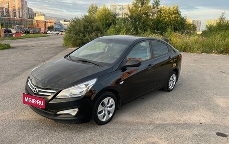 Hyundai Solaris II рестайлинг, 2016 год, 950 000 рублей, 2 фотография