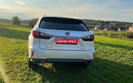 Lexus RX IV рестайлинг, 2017 год, 3 450 000 рублей, 2 фотография
