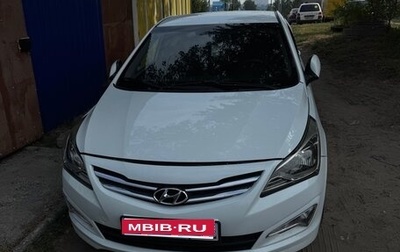Hyundai Solaris II рестайлинг, 2014 год, 675 000 рублей, 1 фотография