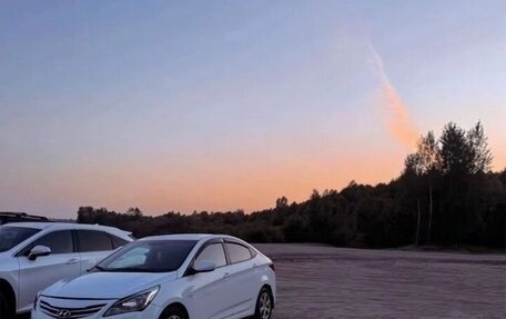 Hyundai Solaris II рестайлинг, 2014 год, 675 000 рублей, 2 фотография