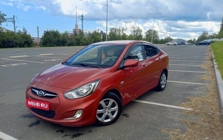 Hyundai Solaris II рестайлинг, 2011 год, 600 000 рублей, 4 фотография