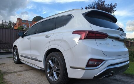 Hyundai Santa Fe IV, 2019 год, 3 400 000 рублей, 3 фотография