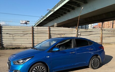 Hyundai Solaris II рестайлинг, 2017 год, 1 200 000 рублей, 3 фотография
