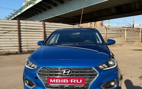 Hyundai Solaris II рестайлинг, 2017 год, 1 200 000 рублей, 9 фотография