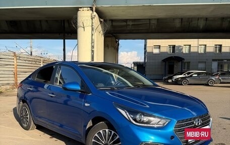 Hyundai Solaris II рестайлинг, 2017 год, 1 200 000 рублей, 10 фотография