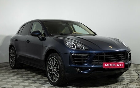 Porsche Macan I рестайлинг, 2015 год, 2 599 000 рублей, 3 фотография