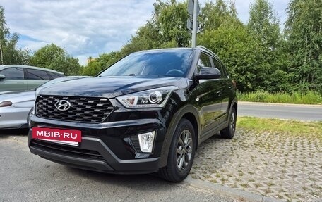 Hyundai Creta I рестайлинг, 2021 год, 2 350 000 рублей, 2 фотография