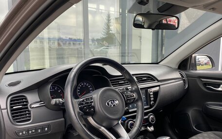 KIA Rio IV, 2019 год, 1 749 000 рублей, 22 фотография