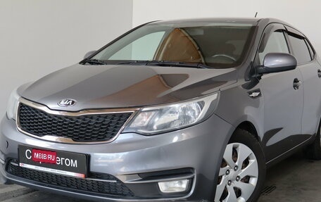 KIA Rio III рестайлинг, 2017 год, 989 000 рублей, 3 фотография