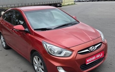 Hyundai Solaris II рестайлинг, 2011 год, 1 100 000 рублей, 1 фотография
