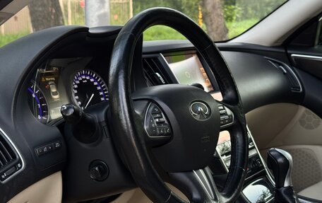 Infiniti Q50 I рестайлинг, 2015 год, 1 570 000 рублей, 21 фотография
