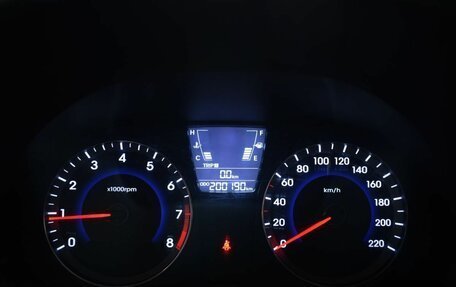 Hyundai Solaris II рестайлинг, 2012 год, 599 000 рублей, 10 фотография