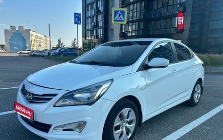 Hyundai Solaris II рестайлинг, 2014 год, 790 000 рублей, 3 фотография