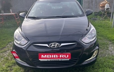 Hyundai Solaris II рестайлинг, 2011 год, 600 000 рублей, 1 фотография