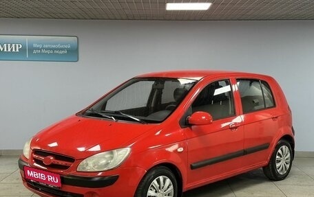 Hyundai Getz I рестайлинг, 2007 год, 422 000 рублей, 1 фотография