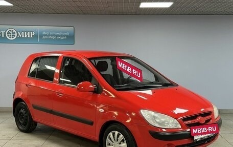 Hyundai Getz I рестайлинг, 2007 год, 422 000 рублей, 3 фотография
