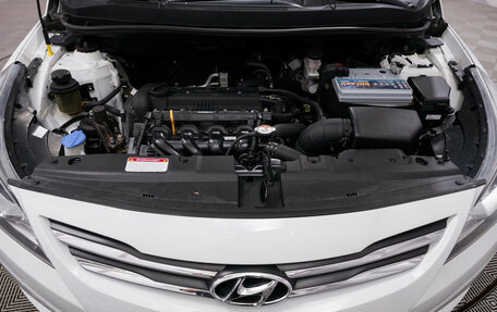 Hyundai Solaris II рестайлинг, 2014 год, 1 077 000 рублей, 21 фотография