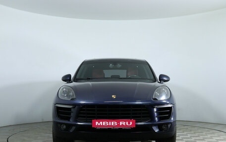 Porsche Macan I рестайлинг, 2015 год, 3 390 000 рублей, 2 фотография