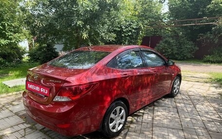 Hyundai Solaris II рестайлинг, 2011 год, 1 300 000 рублей, 4 фотография