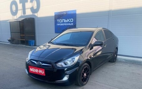 Hyundai Solaris II рестайлинг, 2011 год, 726 000 рублей, 1 фотография