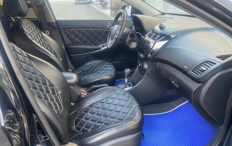 Hyundai Solaris II рестайлинг, 2011 год, 726 000 рублей, 21 фотография