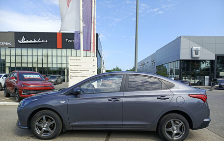 Hyundai Solaris II рестайлинг, 2021 год, 1 700 000 рублей, 8 фотография