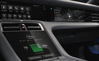 Porsche Taycan I, 2021 год, 11 000 000 рублей, 2 фотография