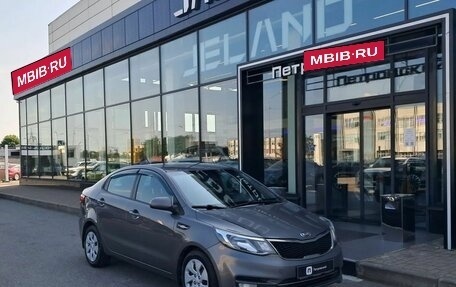 KIA Rio III рестайлинг, 2016 год, 815 000 рублей, 1 фотография