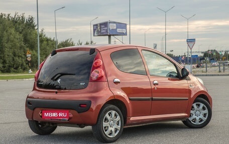 Peugeot 107 I рестайлинг, 2009 год, 340 000 рублей, 3 фотография
