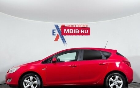 Opel Astra J, 2010 год, 599 000 рублей, 8 фотография